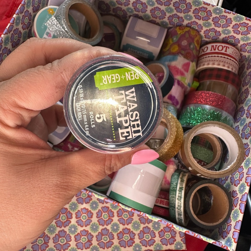 Box full of Washi Tape - Picture 3 of 4